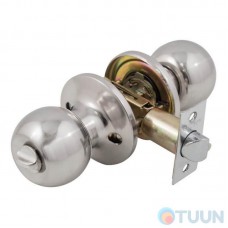 Knob button 607 (3587) ET SC matt chrome with cl