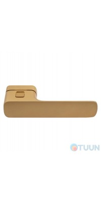 Дверна ручка на розетці M&T Minimal2.0 147896 Right TIN-A титан/латунь матова, в комплекті з WC