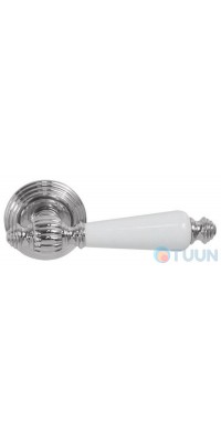 Fimet 106P-269 F04 Michelle handle chrome/porcelain R f/z
