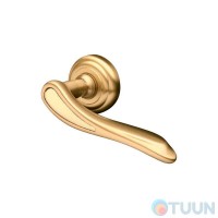 Mandelli 1011 Cloe handle, matte brass R