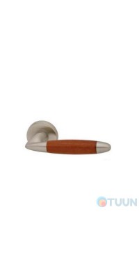 Ручка Mandelli 461 Totem мат.нікель / вишня R кл