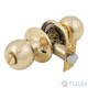 Knob knob 607 (3587) SB matte brass with key