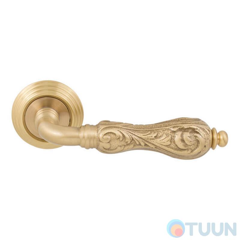 Ручка Fimet 147-269 F02 Flora мат.латунь R ф/с