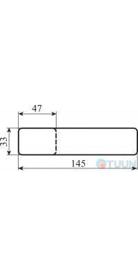 Ручка M&T Minimal Sni 000009 мат.никель