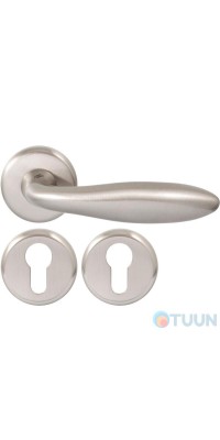 Colombo Mach handle, nickel-plated, R class
