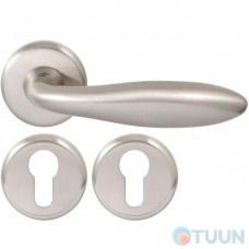 Colombo Mach handle, nickel-plated, R class