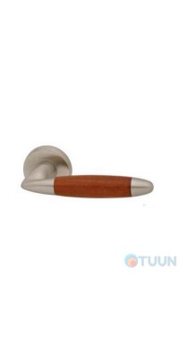 Ручка Mandelli 461 Totem мат.нікель / вишня R прор