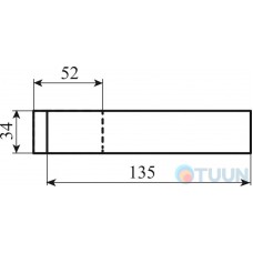 Tupai Linha Q2 2730RE handle light chrome R f/z