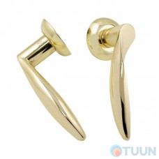 Handle Z 59066 polished brass R f / with RDA