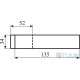 Tupai Linha Q2 2730RE handle, matte chrome R, front