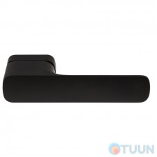 Door handle on the rose M&T Minimal2.0 147780 TIN-K titanium/matt black