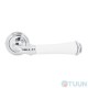Ручка Fimet 1028P-261 F04 Tasha хром/білий фарфор R ф/з
