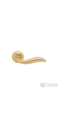 Handle Mandelli 981 Plisse polished brass R kl