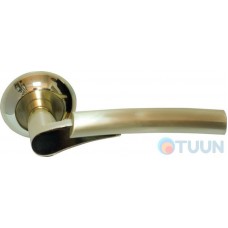 Handle Z 59080 matt brass/pol.brass R f / with RDA