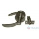Handle lock 878 AB antique brass cl.