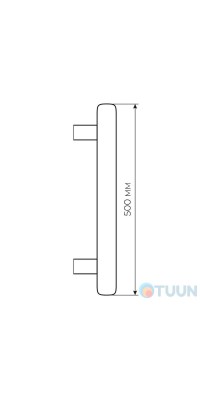 Ручка тягнуча Fimet 841S 500 300 F60 нерж
