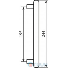 Pull handle Fimet 106STG/269 F21 Michelle nickel
