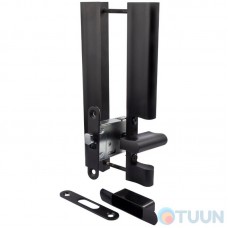 M&T 111569 Yes! WC handle + lock + bar set 210 mm matt black