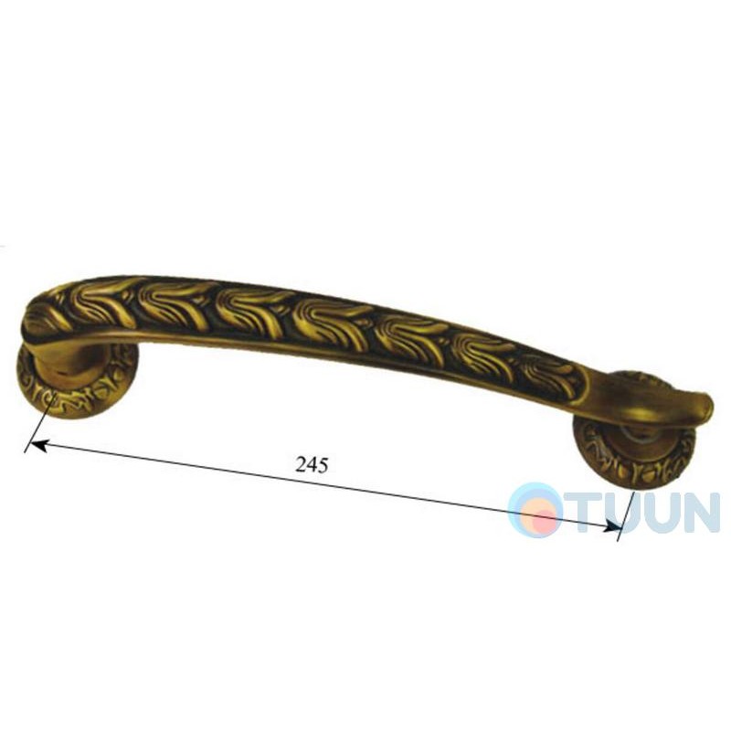 Antique Collection G1078 pull handle, matte brass