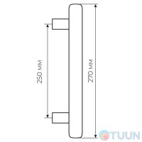 Pull handle Fimet 1028STG-261 F04 Tasha chrome
