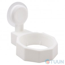 Arino Home White Hair Dryer Holder, Scotch Tape, White, Plastic