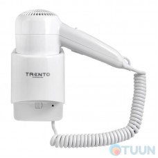 Wall-mounted hair dryer 1200W white