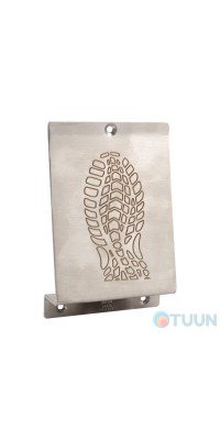 Gentle door opener Amig mod.1 stainless steel
