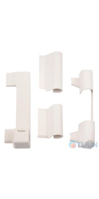 AGB Art. A371040991 Set of hinge caps for right hinges