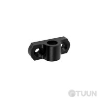 Pass-through bracket for intermediate rod Amig mod. 2909 matt black