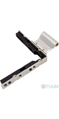 AGB Art. A440262401 Corner hinge with corner strip, bottom, right sash