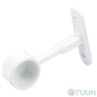 Pipe holder model CLOSET BAR BRALUET 12-19 WHITE Pipe holder model CLOSET BAR BRALUET 12-19 WHITE