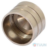 CLOSET BAR BRALUET NICKEL PL 15-20 end pipe bracket