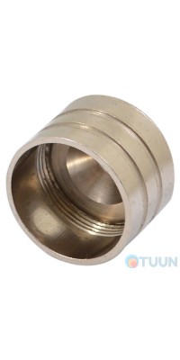 CLOSET BAR BRALUET NICKEL PL 15-20 end pipe bracket