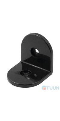 Bruno - Corner for toilet cubicle (12 pcs), black