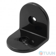 Bruno - Corner for toilet cubicle (12 pcs), black