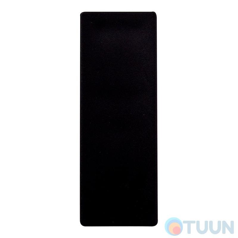 Furniture hook Comit P6451012, rectangular black matte