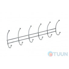 W4064A Wardrobe hanger 6 hooks chrome