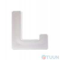 Single hook Comit P6451202, satin chrome