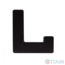 Single hook Comit P6451212, matte black