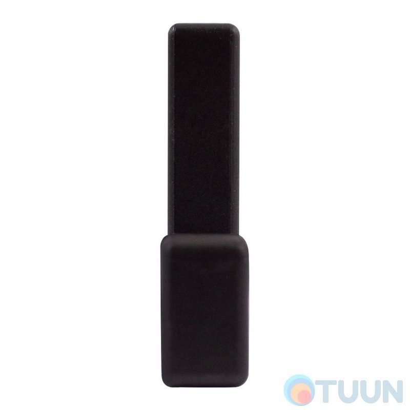 Крючок одинарный Comit P6451212, черный матовый
