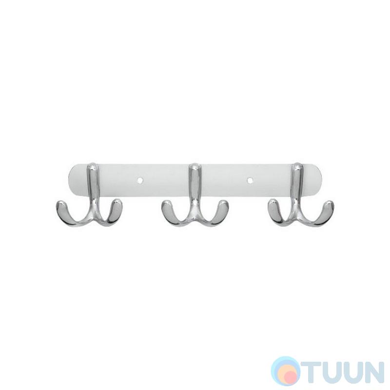 Hanger 3 hooks on a bar chrome Arino