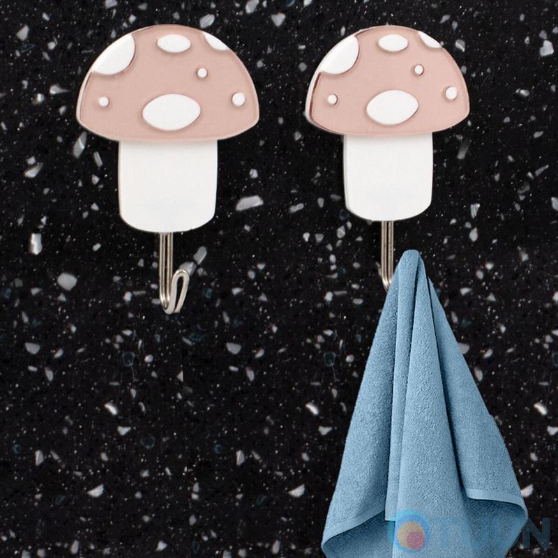 Arino Hook Set "Mushrooms" Scotch tape 2pcs blister