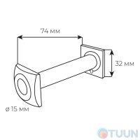 Глаз Securemme 60/110mm 015СXCL6OXX хром