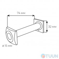 Glasok Securemme 60/110mm 015СXCL6OXX chrome