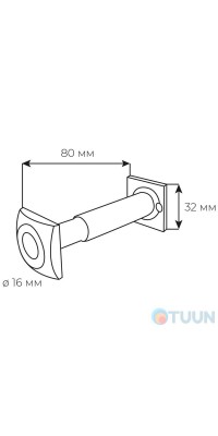 Глазок Securemme 60/110mm 015СXCL6OXX мат хром