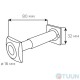 Глаз Securemme 60/110mm 015СXCL6OXX мат хром