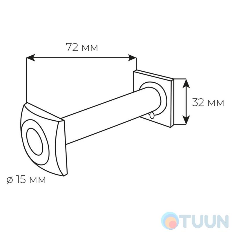 Глаз Securemme 60/110mm 015DXCS60XX мат хром
