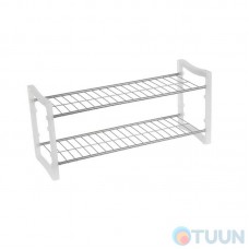 Shoe shelf WR4717 double plastic/stainless