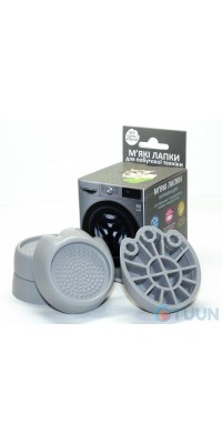 Anti-vibration stand for washing machine gray