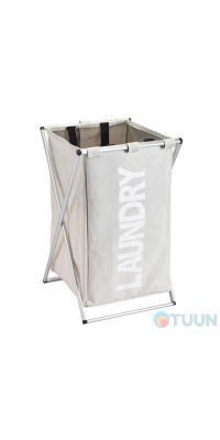 Trento Laundry Light корзина для белья, бежевая, 39*35*56 см, ткань